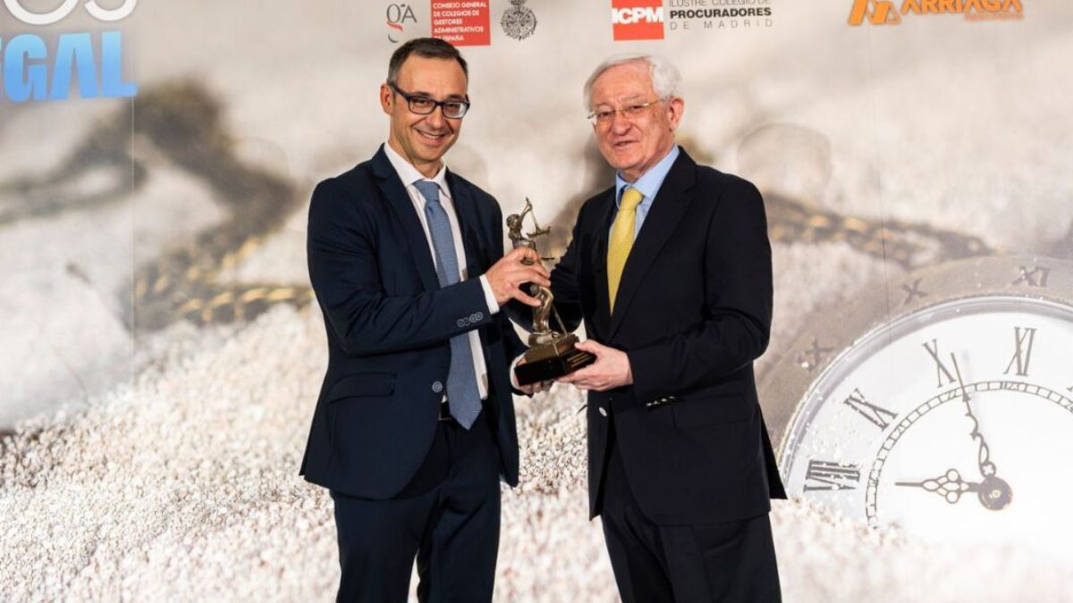 Chema de Pablo en los Premios Confilegal