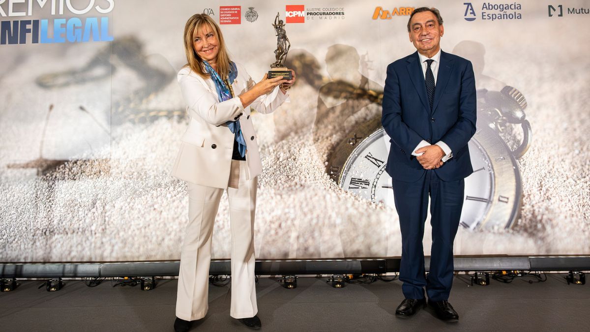 Chema de Pablo en los Premios Confilegal